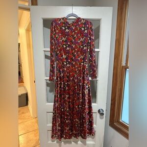 Free People Velvet Maxi Dress